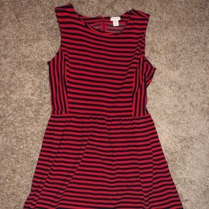 J Crew striped dress size small